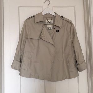 BB Dakota cropped trench coat